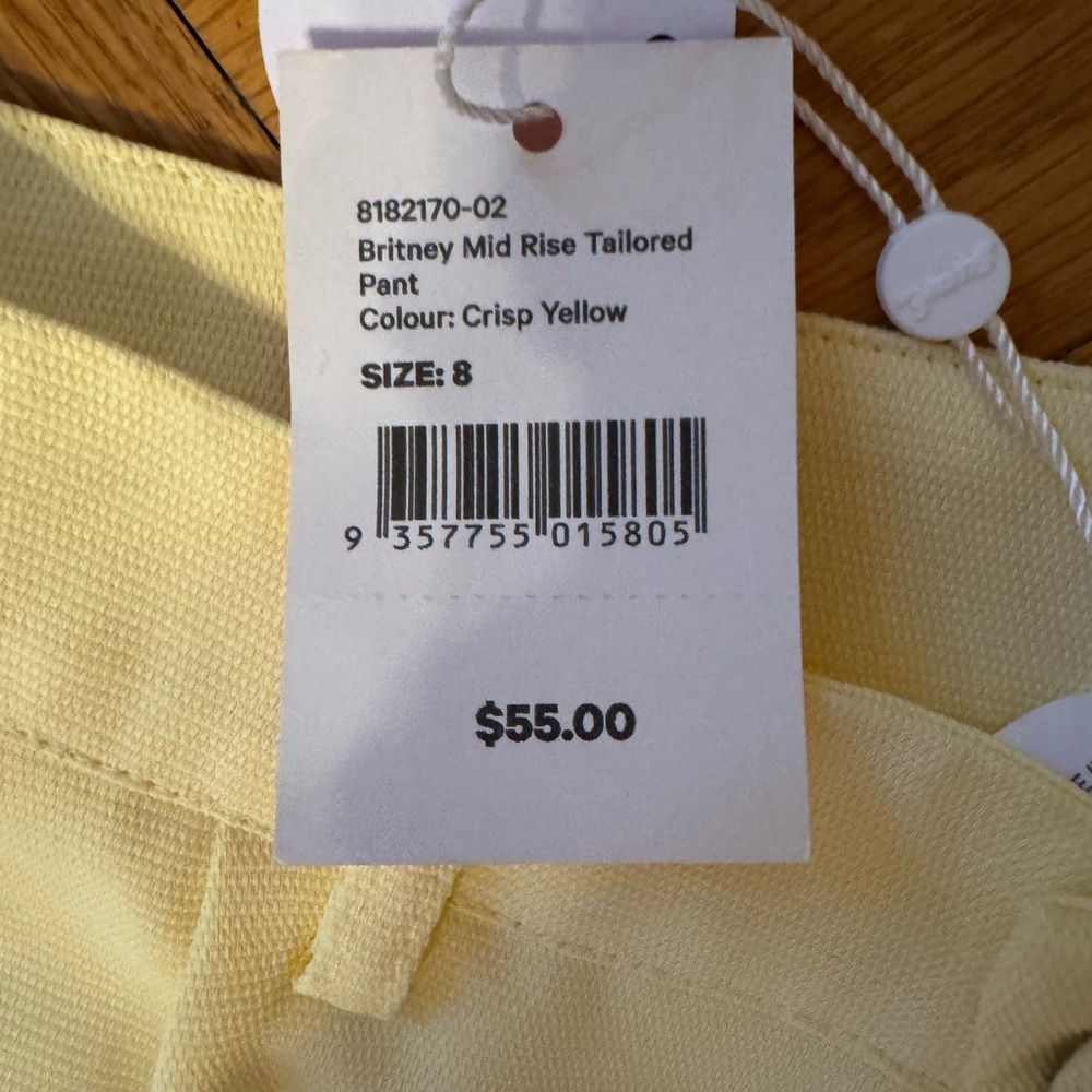 SUPRE Crips Yellow Wide Leg PANTS - Picture 3 of 10
